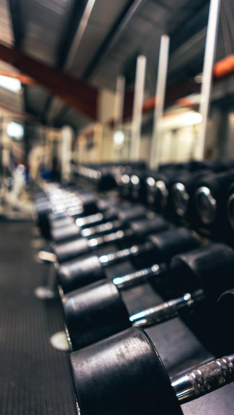 Modern gym equipment at I-GYM Mayapur fitness center